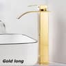 Matte Black Waterfall Bathroom Faucet Stainless Steel Hot  Cold SingleHandle Basin Mixer 10
