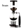 BrewMaster Glass Siphon Coffee Maker  3  5 Cup Vacuum Coffee Maker With Reusable Filter 7