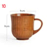 Rustic Spruce Wood Big Belly Mug  Handmade Wooden Beer Mug  Natural Coffee Cup 15