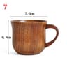 Rustic Spruce Wood Big Belly Mug  Handmade Wooden Beer Mug  Natural Coffee Cup 12