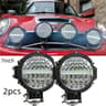7Inch LED OffRoad Driving Lights  Waterproof Round Work Light Pods For Trucks Jeeps  ATVs 9