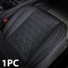 Premium PU Leather Car Seat Cover  Universal Front Seat Cushion Protector 6