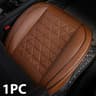 Premium PU Leather Car Seat Cover  Universal Front Seat Cushion Protector 8