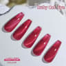 Cherry Ruby Magnetic Cat Eye Gel Nail Polish  15ml Chameleon Red UVLED Manicure Gel 11