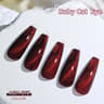 Cherry Ruby Magnetic Cat Eye Gel Nail Polish  15ml Chameleon Red UVLED Manicure Gel 13