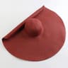 Oversized 70cm Wide Brim Beach Sun Hat  Foldable UV Protection Straw Hat For Women 13