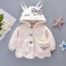 CozyHug Baby Girl Winter Coat  Cute Hooded Cold Protection Jacket With Matching Mini Bag 3