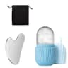 Stainless Steel Ice Face Roller  Gua Sha Set For Depuffing And Facial Sculpting 12