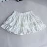 Purple Y2K Fluffy Cake Mini Skirt With White Lace Trim  Sweet Lolita ALine Pleated Skirt 6