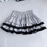 Purple Y2K Fluffy Cake Mini Skirt With White Lace Trim  Sweet Lolita ALine Pleated Skirt 7