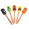 Halloween Silicone Baking Spatula Heat Resistant NonStick Scraper With Wooden Handle 5