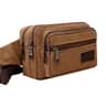 Rugged Canvas Waist Bag For Men  Durable Outdoor Sports Waist Pack With Large Capacity 9
