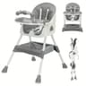 Foldable Baby High Chair With Toy Rack  EasyClean Seat 6