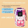 Portable USB Bottle Warmer For Baby  Travel Milk Heater  Stroller Insulated Bag 4
