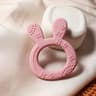 Carrot Bunny Silicone Baby Teether  BPAFree Sensory Teething Toy For Infants 7