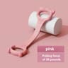 FlexTone Figure 8 Resistance Band Set For Full Body Workout  Therapy 6