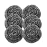 Stainless Steel Scrubber Pad Set For Kitchen And Bathroom Deep Cleaning 6