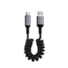 66W Fast Charging Retractable USBC Cable  PD TypeC Spring Charger Cord 7