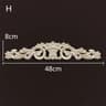 Elegant Vintage Wood Appliques For Furniture  Home Decor 11