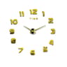 Modern Large Wall Clock With Acrylic Mirror Wall Clock Design For Stylish Customizable Decor 3
