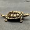 Feng Shui Turtle Brass Figurine For Wealth And Protection  Vintage Desk Decor Turtle 6