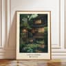 Tokyo Rainy Night Canvas Print Japanese Cityscape Wall Decor 6