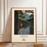 Tokyo Rainy Night Canvas Print Japanese Cityscape Wall Decor 7