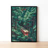 Tokyo Rainy Night Canvas Print Japanese Cityscape Wall Decor 10