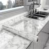 Elegant Marble Peel And Stick Wallpaper  Waterproof Self Adhesive Contact Paper For Kitchen  Bathro 9
