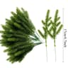 Premium Artificial Pine Branches Set  Realistic Fake Pine Stems For Christmas Greenery Decor  DIY G 7