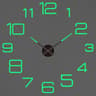 Modern Large Wall Clock DIY Acrylic Mirror Quartz Wall Decor 3