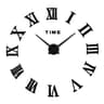 Modern Large Wall Clock DIY Acrylic Mirror Quartz Wall Decor 4