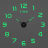 GlowTime DIY Luminous Wall Clock  Modern Frameless Silent Wall Decor 13