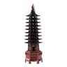 Wenchang Pagoda Feng Shui Tower Metal Statue For Office Desk Decor 8