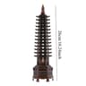 Wenchang Pagoda Feng Shui Tower Metal Statue For Office Desk Decor 11