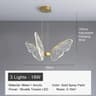 Aurora Butterfly Chandelier LED Acrylic Pendant Light For Bedroom Living Room  Kitchen Island 9
