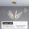 Aurora Butterfly Chandelier LED Acrylic Pendant Light For Bedroom Living Room  Kitchen Island 10