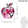 Crystal Apple Figurine Paperweight  Elegant Apple Paperweight Glass Apple Decor For Desk And Home 11