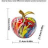Abstract Apple Statue  Colorful Resin Apple Decor For Modern Home Decoration 7