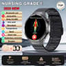 Smart Health ECG Smartwatch With Blood Pressure Monitor  NFC Calling 10