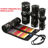Canvas Roll Up Pencil Case Organizer  Portable Pencil Wrap Organizer  Artist Brush Holder 19
