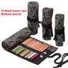 Canvas Roll Up Pencil Case Organizer  Portable Pencil Wrap Organizer  Artist Brush Holder 21