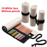 Canvas Roll Up Pencil Case Organizer  Portable Pencil Wrap Organizer  Artist Brush Holder 24