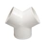 HighFlow PVC Duct Splitter Connector  3 Way Ventilation Pipe Coupler For Exhaust Systems 8