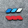 Toyota TriColor Grille Badge Emblem For Tacoma 4Runner  Tundra 6
