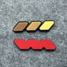 Toyota TriColor Grille Badge Emblem For Tacoma 4Runner  Tundra 7