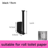AquaStick Self Adhesive Toilet Paper Holder  NoDrill Waterproof Bathroom  Kitchen Roll Rack 9