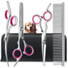 PawTrim SafeTip Dog Grooming Scissors Set  Stainless Steel Pet Grooming Shears For Dogs  Cats 7