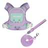 Reflective Adjustable Dog  Cat Harness Leash Set With Backpack 10