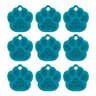 20Piece Paw Shape Aluminum Pet ID Tags For Dogs And Cats 15